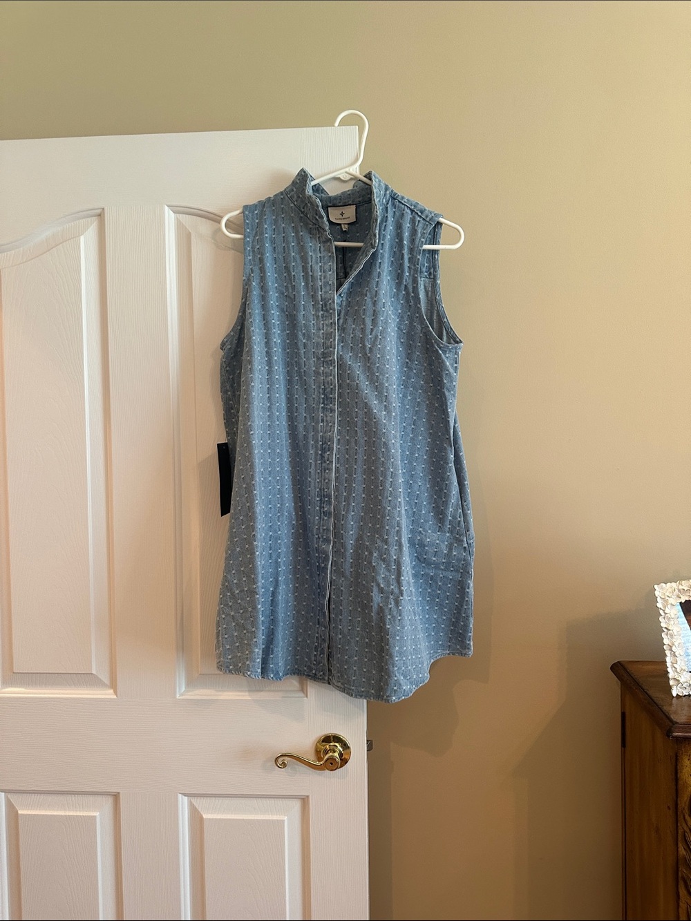 Tuckernuck Charlie Dress - Chambray - L NWT
